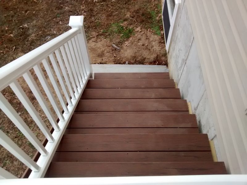 Deck Stairs Reconstruction