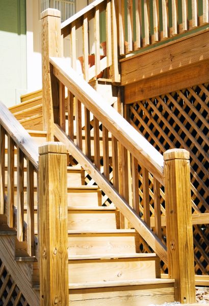Deck Stair Building