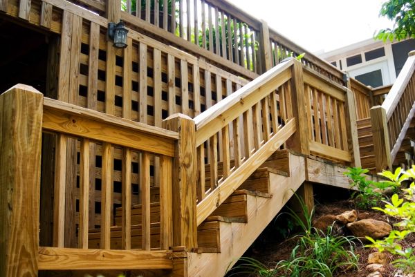 Stair Deck Installation